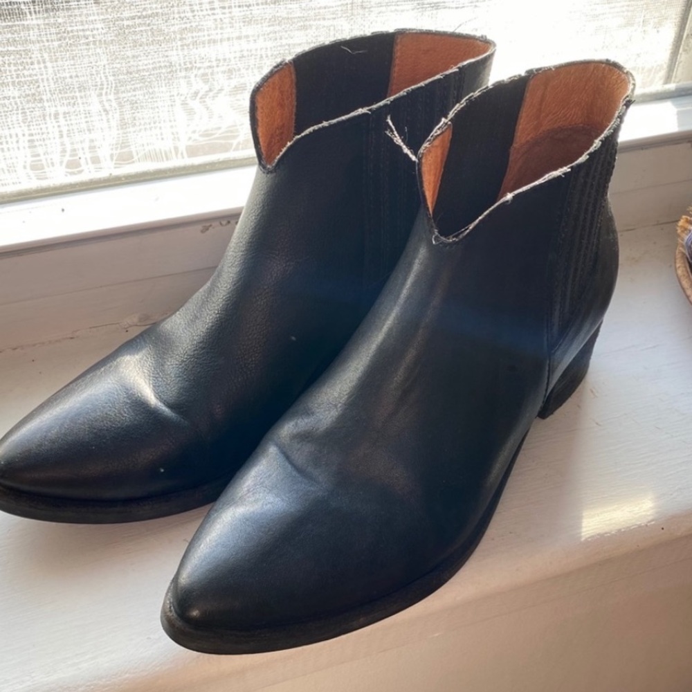 Madewell leather boots